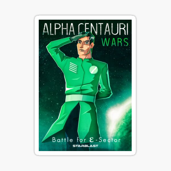 Alpha Centauri Wars - Bataille pour le secteur électronique Sticker