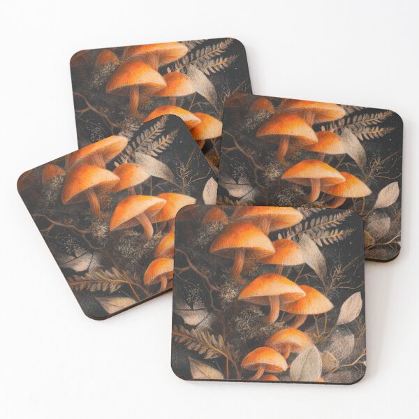 Item preview, Autumn Funghi Woodland Mushrooms designed and sold by scicilysimonee.