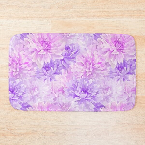 Item preview, Purple Pink Autumn Fall Flowers Peonies Watercolor All Over designed and sold by Feeling Artsy.