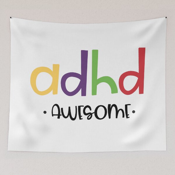Item preview, ADHD Awesome! designed and sold by by-azul.