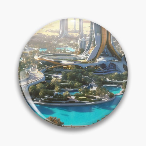 Item preview, Oasis of Tomorrow  designed and sold by ArtBarnes.