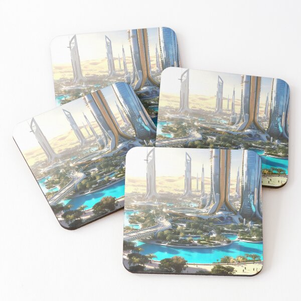 Item preview, Oasis of Tomorrow  designed and sold by ArtBarnes.