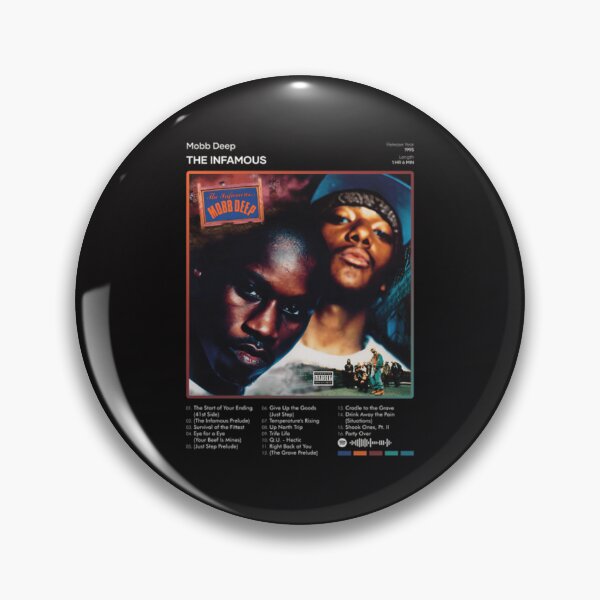 Item preview, Mobb Deep The Infamous Tracklist Album designed and sold by DanielBrowning8.