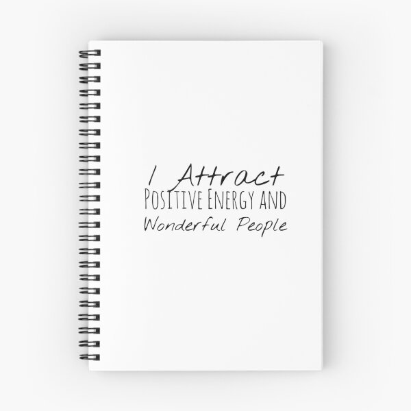 Item preview, I Attract Positive Energy and Wonderful People – Attraction Affirmation designed and sold by Camila  Ardila.
