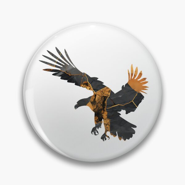 Item preview, Eagle Silhouette Marble Texture | Bold Modern Design designed and sold by JollyCritters.