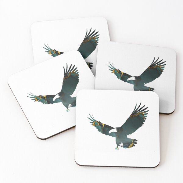 Item preview, Eagle Silhouette Marble Texture | Bold Modern Design designed and sold by JollyCritters.