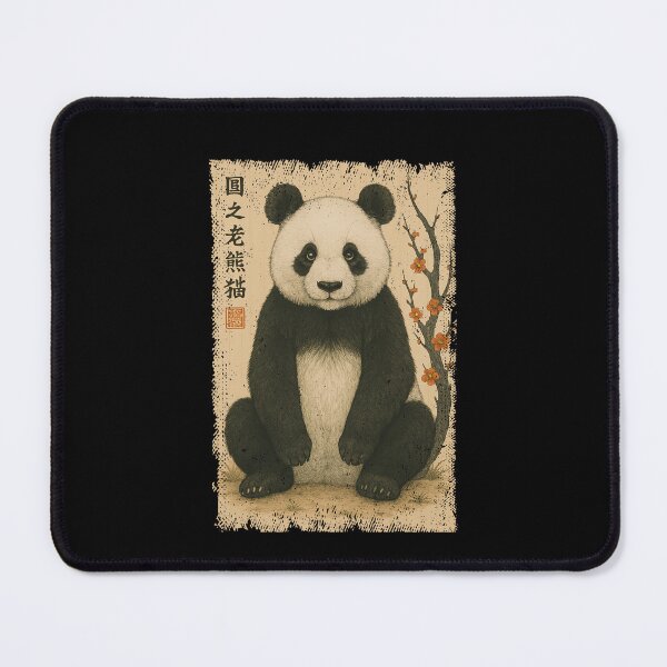 Item preview, Vintage Panda Japanese Kanji Cherry Blossom Japan Boys Girls Kids designed and sold by rafaeltto.