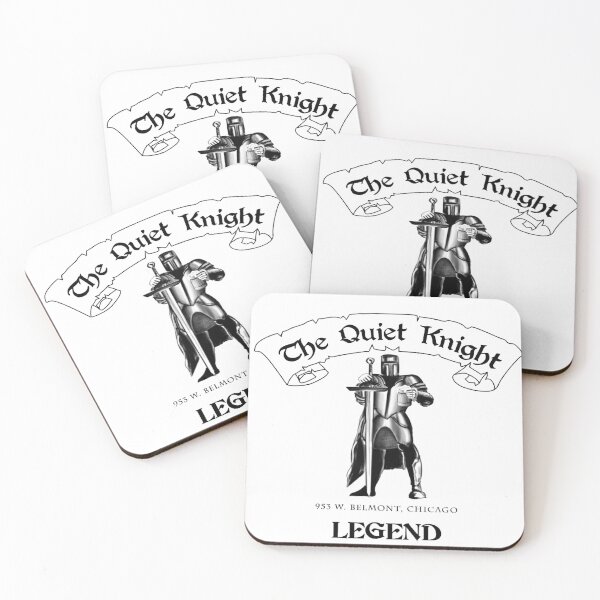 Item preview, The Quiet Knight, A Legendary Chicago Rock Club designed and sold by ChicagoTees.