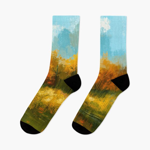 Item preview, Fall Forest Of Trees And Autumn Lake Abstract  designed and sold by DEC02.