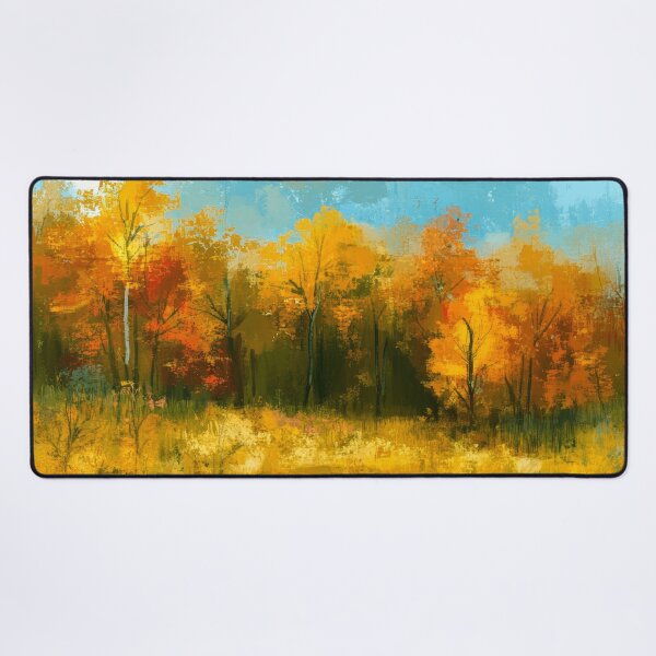 Item preview, Fall Forest Of Trees And Autumn Lake Abstract  designed and sold by DEC02.