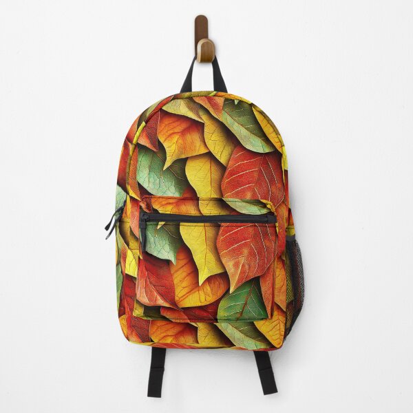 Item preview, Autumn Red And Golden Leaves Textured Digital Art designed and sold by DEC02.
