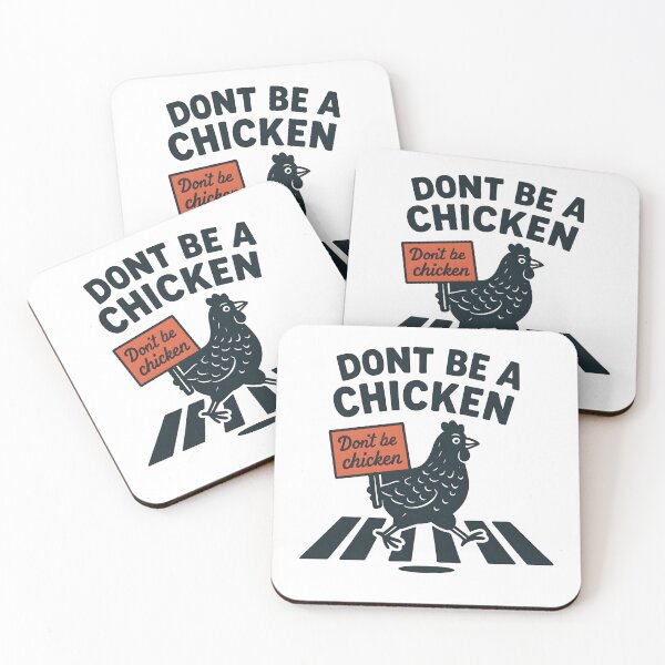 Item preview, don't be a chicken designed and sold by meesara.