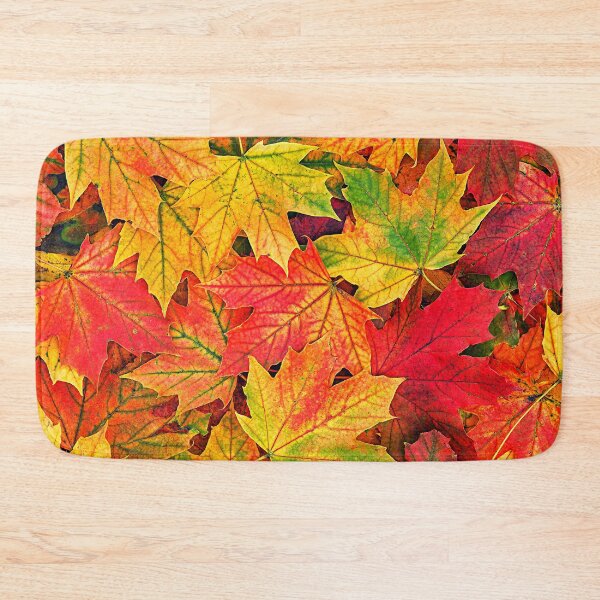 Item preview, Autumn Red And Golden Leaves Vibrant Colorful Art designed and sold by DEC02.