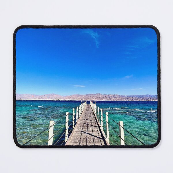 Item preview, Walkway Over the Red Sea Coral Reefs – Photography by Pamela Storch designed and sold by Pamela Storch.