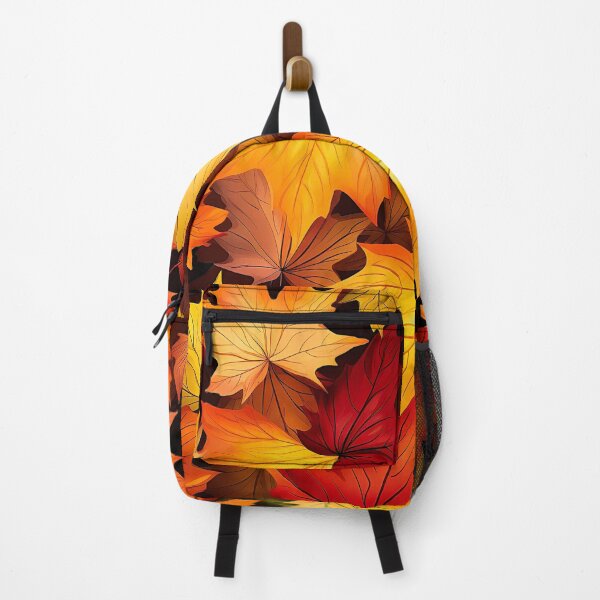 Item preview, Autumn Red And Golden Leaves Colorful Design Art designed and sold by DEC02.