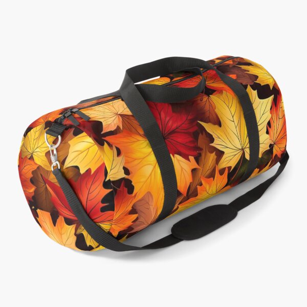 Item preview, Autumn Red And Golden Leaves Colorful Design Art designed and sold by DEC02.
