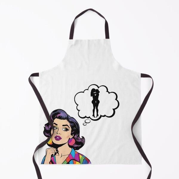 Item preview, Lesbian - Gay Dreaming - LGBTQ+ Pop Art  designed and sold by LavenderLibraryPress.