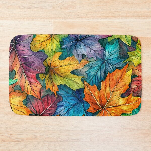 Item preview, Fall Fantasy Colorful Autumn Leaves Exotic Exquisite Art designed and sold by DEC02.