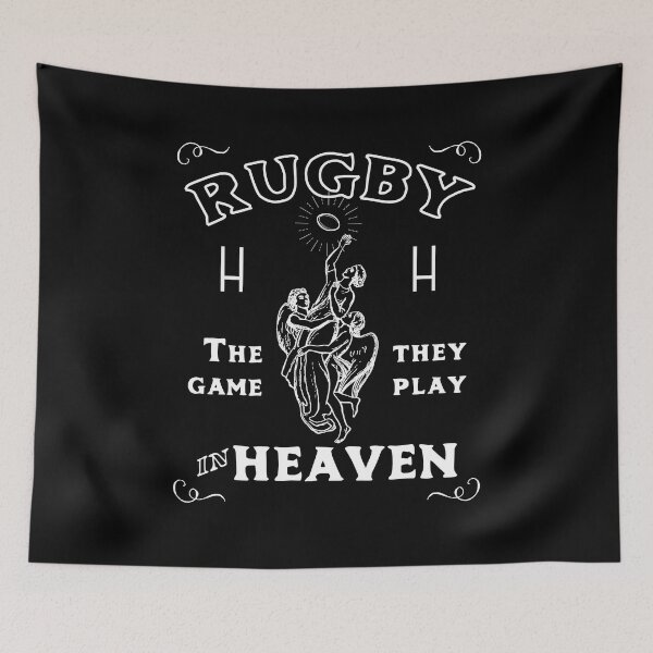 Item preview, Rugby Game Played In Heaven 2 designed and sold by oberdoofus.