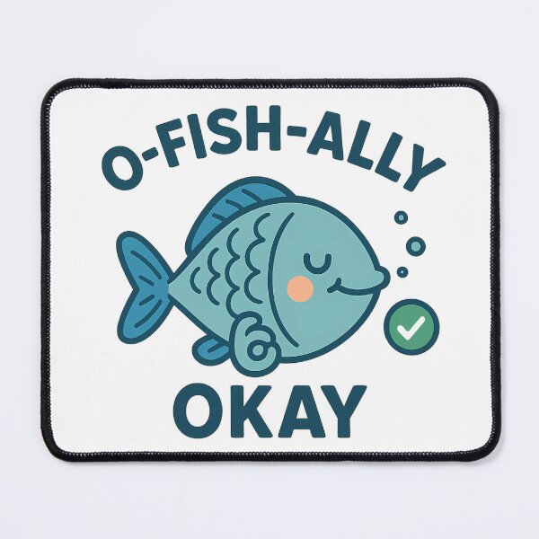 Item preview, O-FISH-ALLY OKAY designed and sold by meesara.