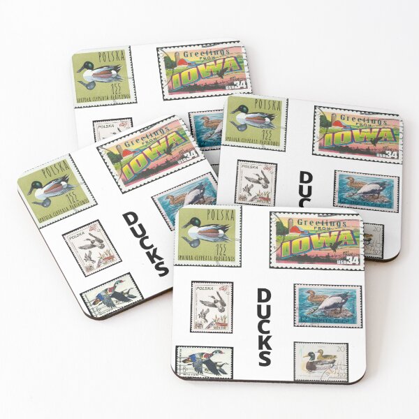 Item preview, Vintage Duck Stamp Postage Hunting Sticker Pack Passport  Adventure Travel  designed and sold by CBCreations73.