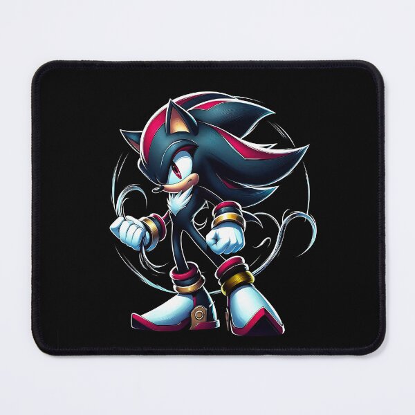 Item preview, Shadow the Hedgehog: Black & Red Energy – Iconic Vector Art designed and sold by Shadow's Realm.