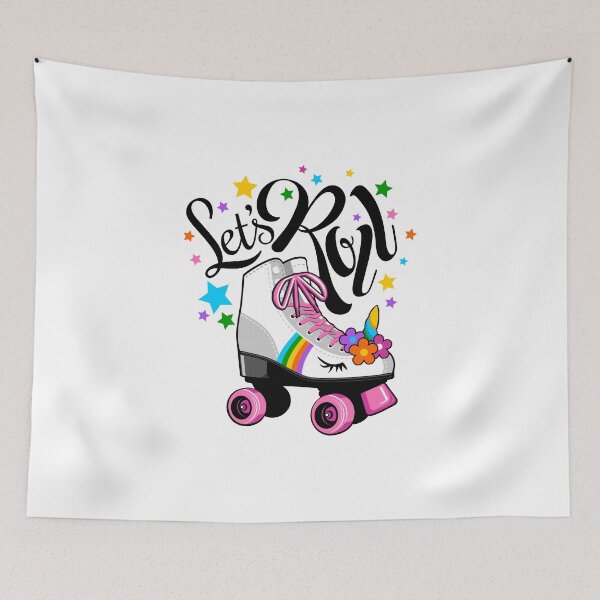 Item preview, Let's Roll. Roller skate - unicorn. Gift for girls, birthday party. designed and sold by iclipart.