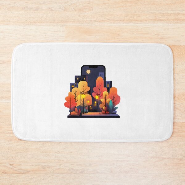 Item preview, Electric City Nights For A Vibrant Fall Vibe designed and sold by FWLKIT.