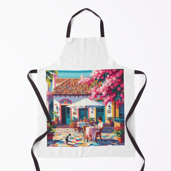 Item preview, Bougainvillea Shadows over Morning Coffee designed and sold by Liscar95.