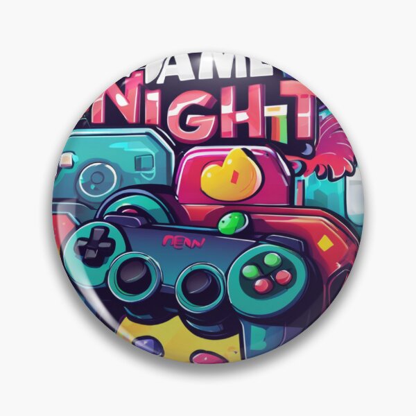 Item preview, Game Night", controle de videogame  designed and sold by StudioNaeli.