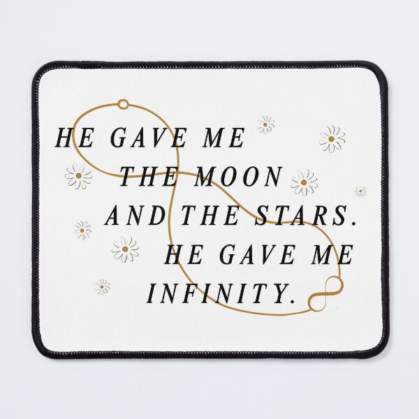 Item preview, He Gave Me Infinity: The Summer I Turned Pretty, Necklace and Daisies designed and sold by Sierra Hendershot.
