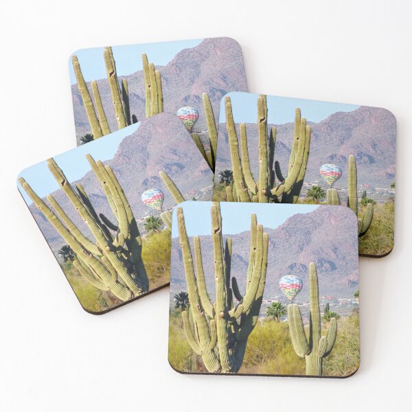 Item preview, Saguaro Hot Air Balloon  designed and sold by simonjayphotos.