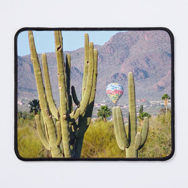Item preview, Saguaro Hot Air Balloon designed and sold by simonjayphotos.