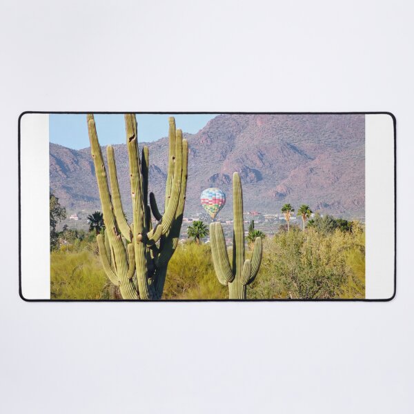 Item preview, Saguaro Hot Air Balloon designed and sold by simonjayphotos.