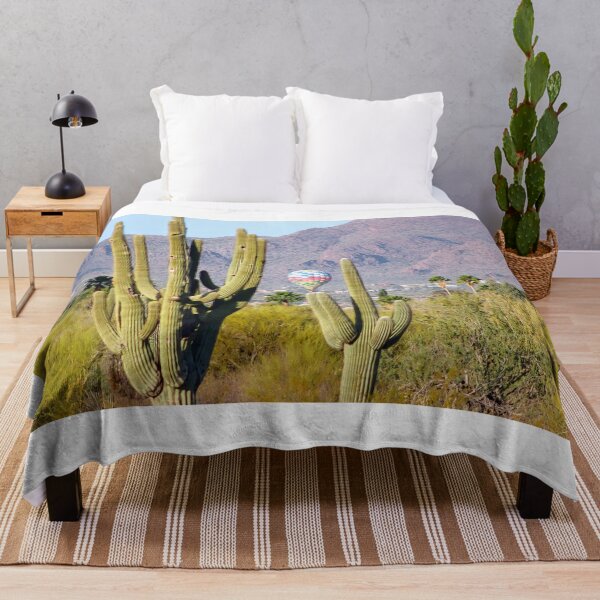 Item preview, Saguaro Hot Air Balloon designed and sold by simonjayphotos.