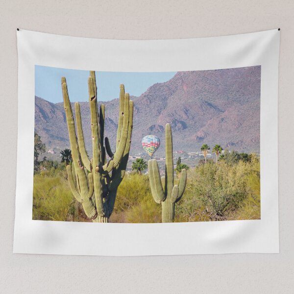 Item preview, Saguaro Hot Air Balloon  designed and sold by simonjayphotos.