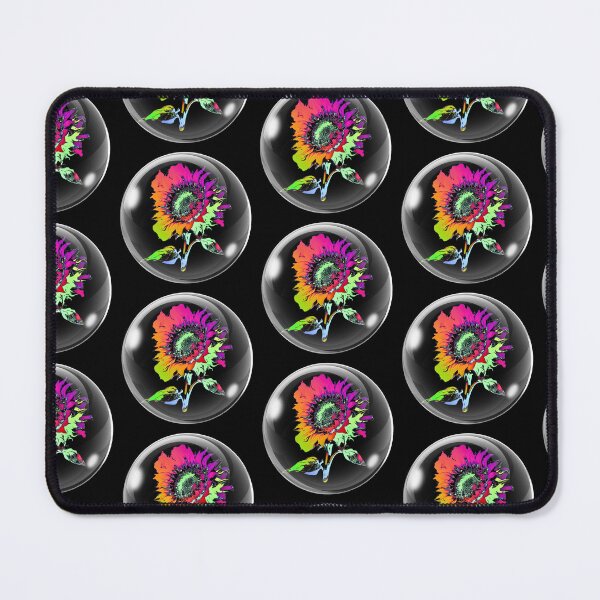Item preview, Artistic flower design ~ rainbow variation  designed and sold by OmStudioz .