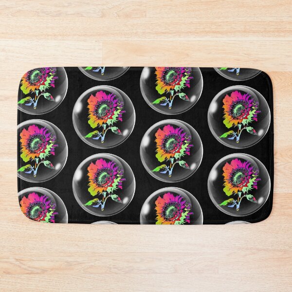 Item preview, Artistic flower design ~ rainbow variation  designed and sold by OmStudioz .