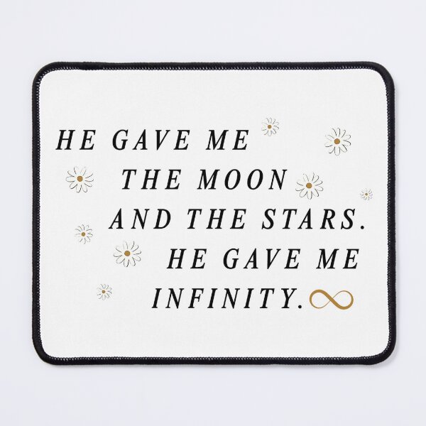 Item preview, He Gave Me Infinity: The Summer I Turned Pretty, Daisies designed and sold by Sierra Hendershot.