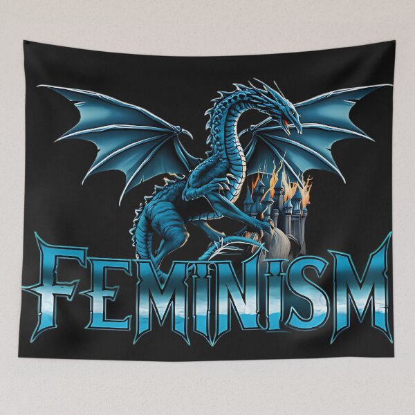 Item preview, Feminism Dragon designed and sold by tolnsw.