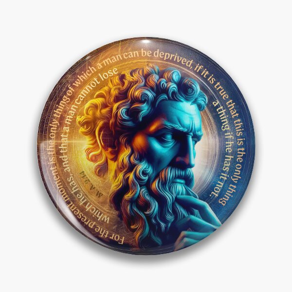 Item preview, Stoic Wisdom Quote designed and sold by WUNMANAMI.