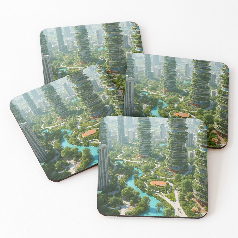 Item preview, Coasters (Set of 4) designed and sold by CreativeVisuale.