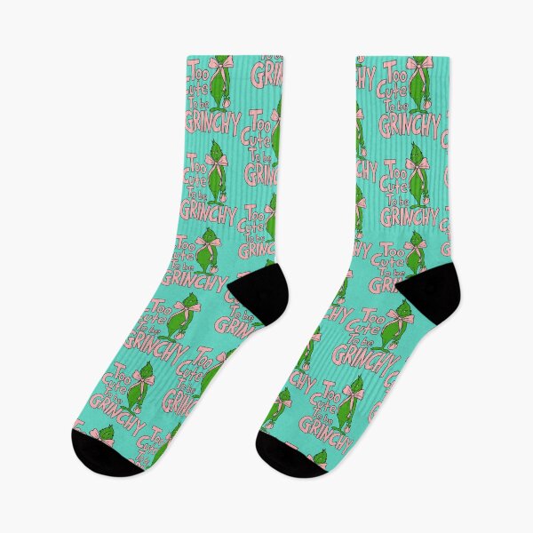 Item preview, Too Cute To Be Grinchy - Adorable Christmas Quotes designed and sold by Vicky021.