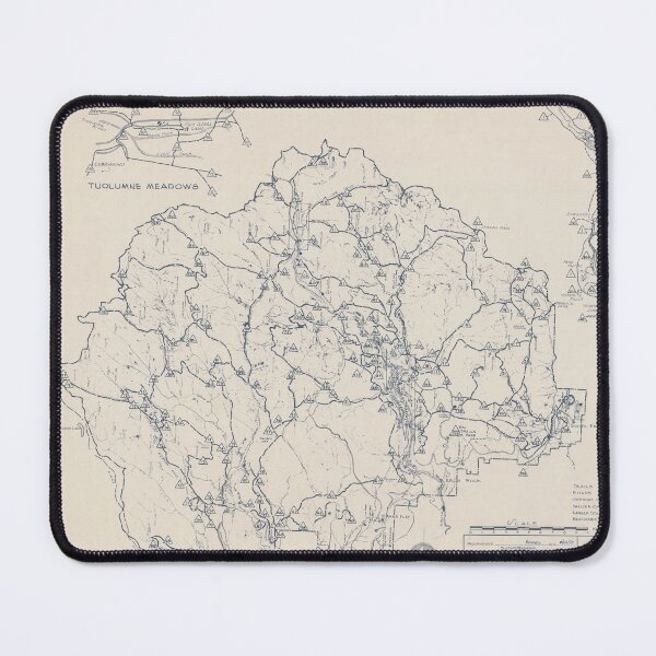 Item preview, Original Map of Yosemite designed and sold by Del0860.