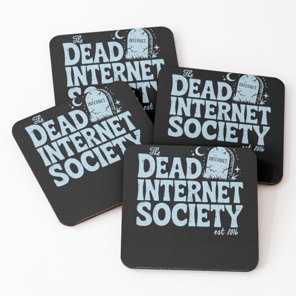 Item preview, Dead Internet Theory Society Conspiracy Meme Humor designed and sold by elderberry.
