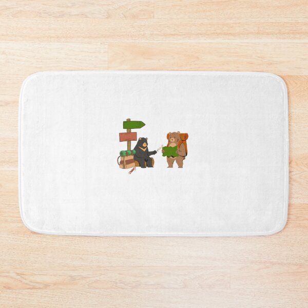 Item preview, Two bears camping in forest designed and sold by Aariq.