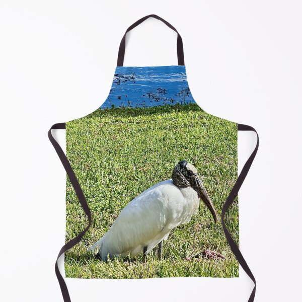 Item preview, Wood Stork on the Lake of Blue by Pamela Storch designed and sold by Pamela Storch.