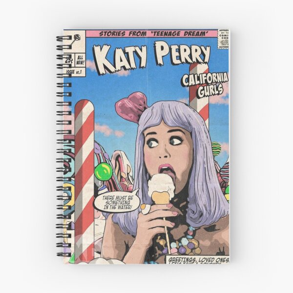 Item preview,  Retro Comic Cover – Katy Perry Music Artwork designed and sold by Vicky021.