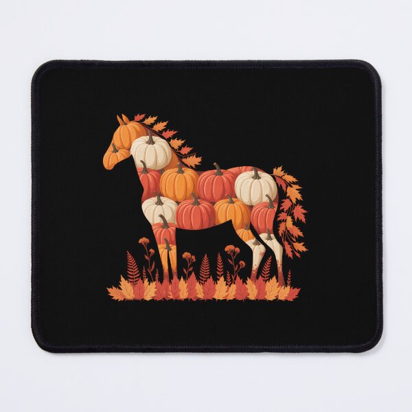 Item preview, Autumn Pumpkin Fall Horse Thanksgiving designed and sold by Bandikonsalez.