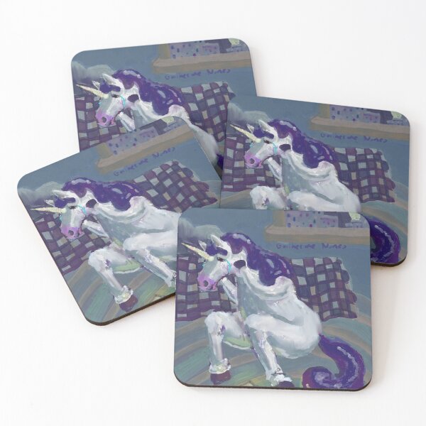 Item preview, unicorn wondering what the meaning of life is designed and sold by guilhernunes.